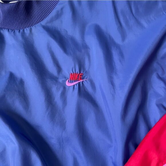 NIKE Vintage 90s Gray Tag Swoosh Women's Windbreaker Large - Picture 4 of 11